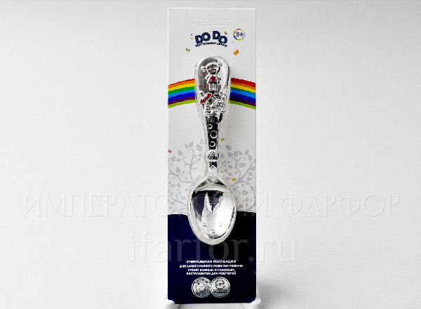 Ложка детская Девочка Тактильная