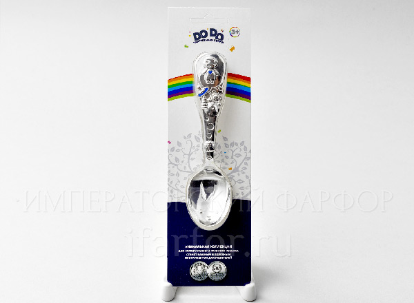 Ложка детская Мальчик Тактильная