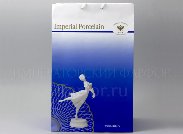 Бумажный пакет Б/ Р с балериной ИФЗ (32*50*24)