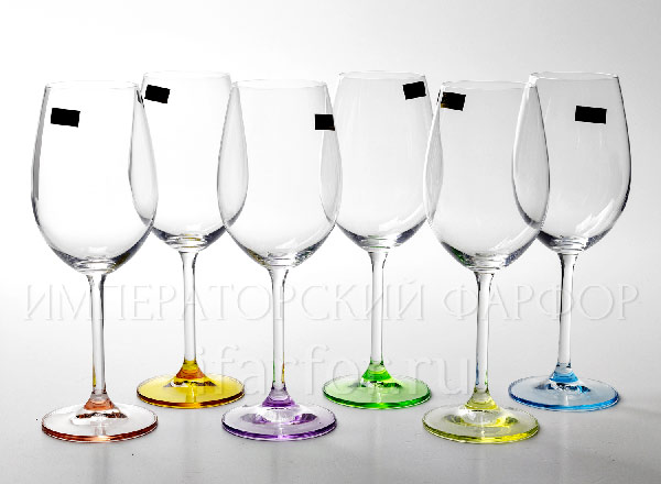Goblets set for wine Harlequin 6/6 GASTRO