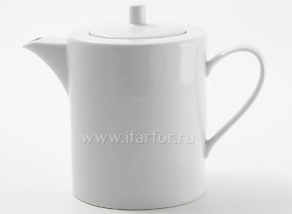 Teapot with a lid White Solo