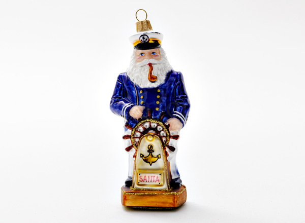 Christmas tree toy Santa Claus Captain