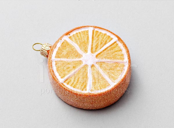 Елочная игрушка Апельсиновая конфета