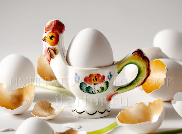 Подставка под яйцо Петушок