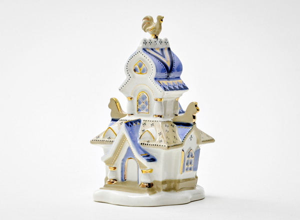 Скульптура Теремок с петушком