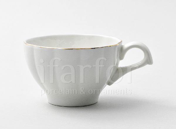 Чашка чайная Белый зефир