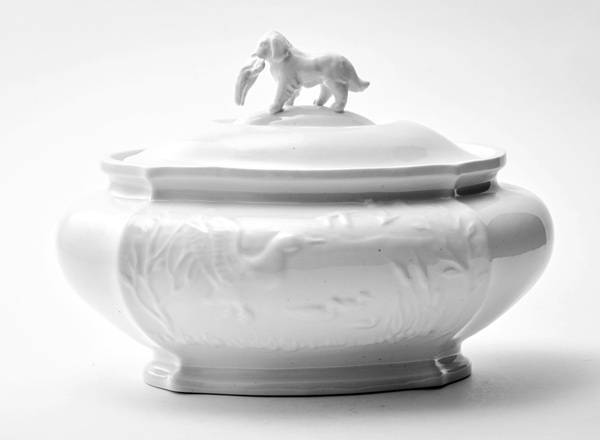 Пряничница Рельеф Охотничий Белый