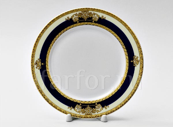 Plate dessert Cobalt Tape