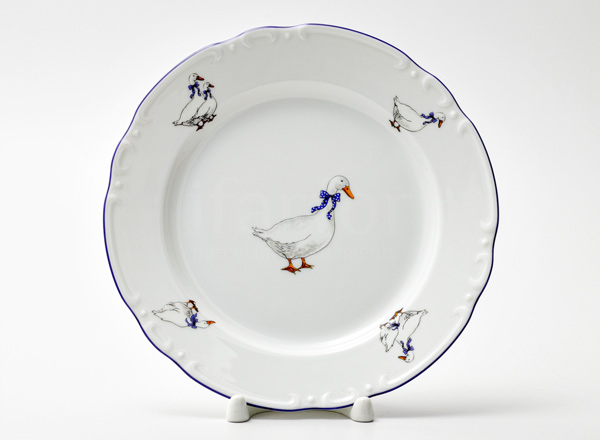 Тарелка десертная Констанция Гуси