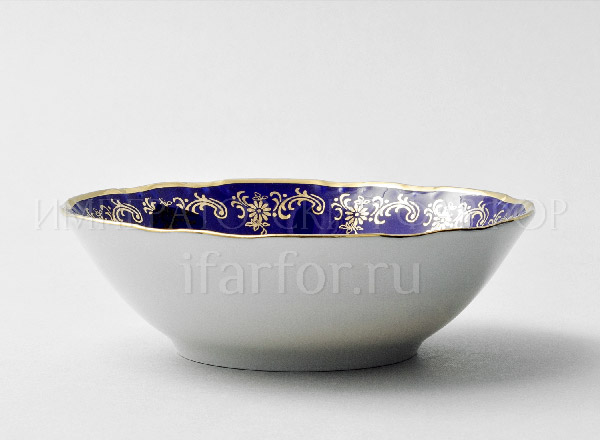 Салатник Констанция Полевой цветок Кобальт Констанция