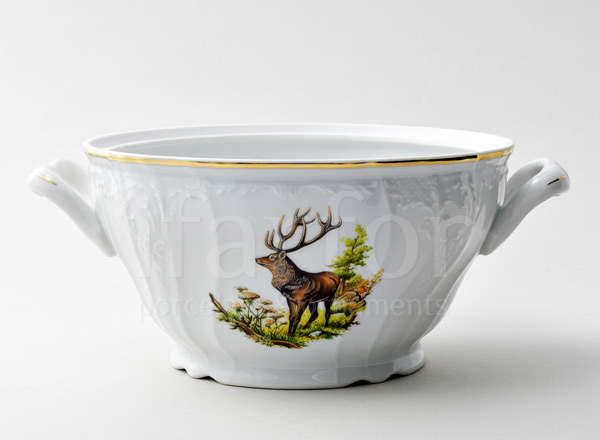 Супница без крышки Бернадотт Охота Бернадотт