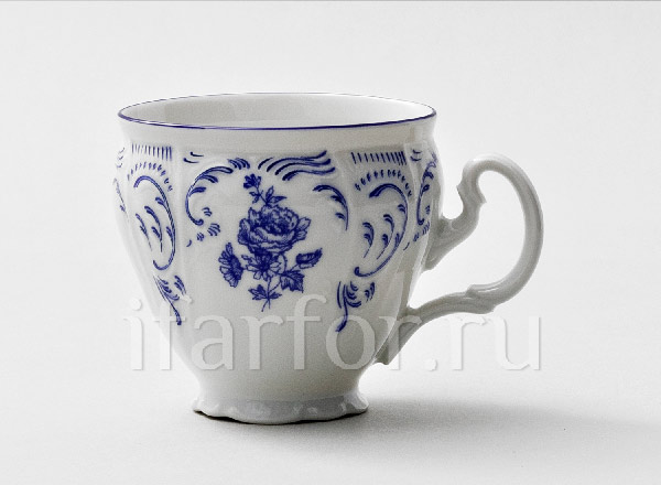 Чашка кофейная Бернадотт Синие розы Бернадотт