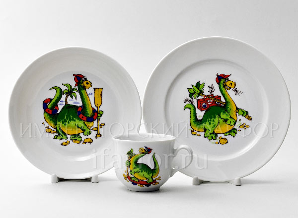 Комплект детский в подарочной коробке Дракоша THUN