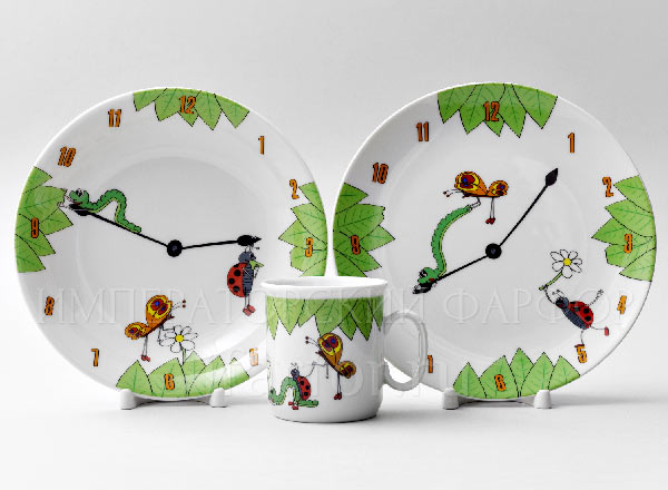 Комплект детский в подарочной коробке Веселые часики THUN