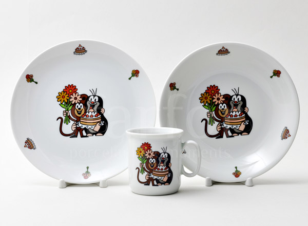 Комплект детский в подарочной коробке Крот на дне рождения THUN