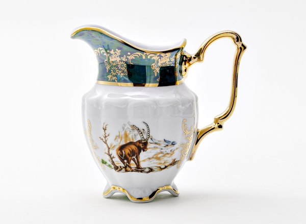 Creamer second grade Hunting Green. Mountain goat Maria Teresa