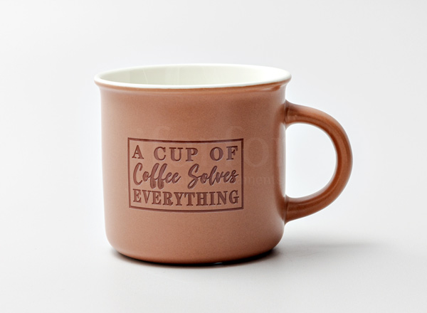 Кружка второй сорт Cup of coffee solves everything Royal Classics