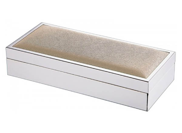 Шкатулка второй сорт Fibre (бежевый) Прямоугольная