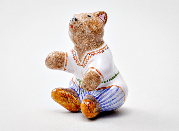 Скульптура Медвежонок сидя 1