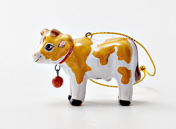 Елочная игрушка Теленок 1