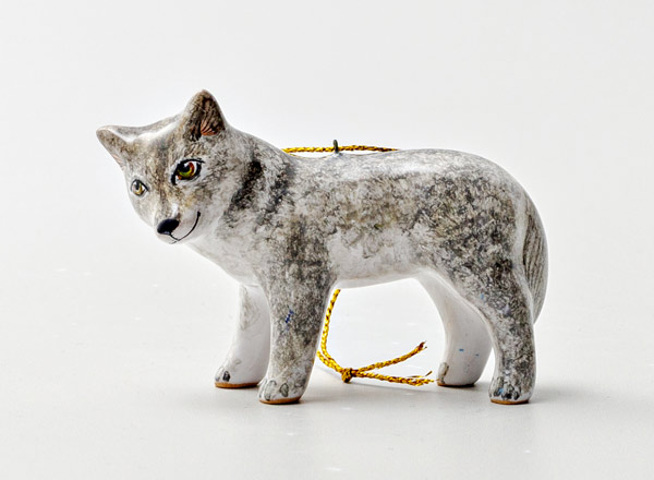 Christmas tree toy Wolf