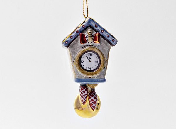 Christmas tree toy Cuckoo-clock 2