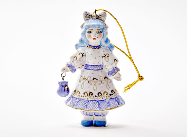 Елочная игрушка Золотой ключик. Мальвина 1