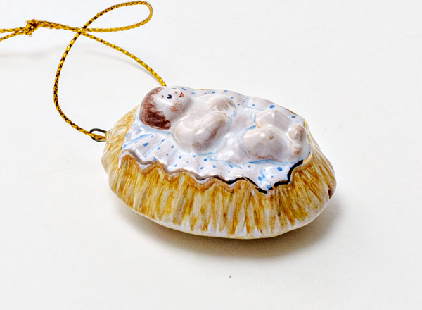 Елочная игрушка Младенец