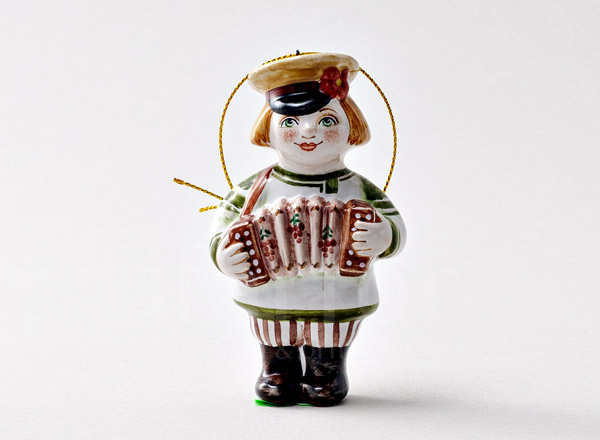 Елочная игрушка Ноябрь Ноябрь (белая рубашка)