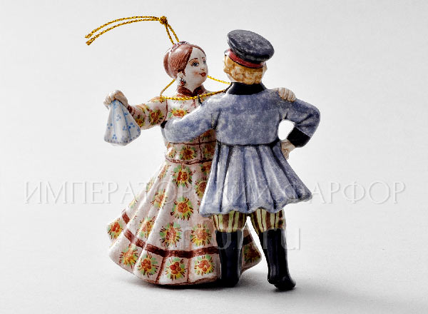 Елочная игрушка Кадриль