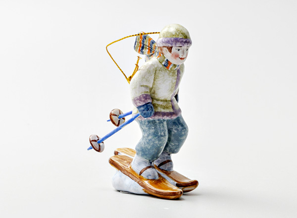 Christmas tree toy Little skier Little skier 4