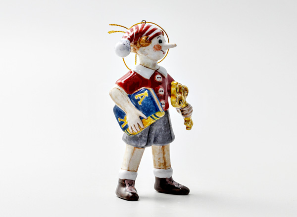 Елочная игрушка Пиноккио