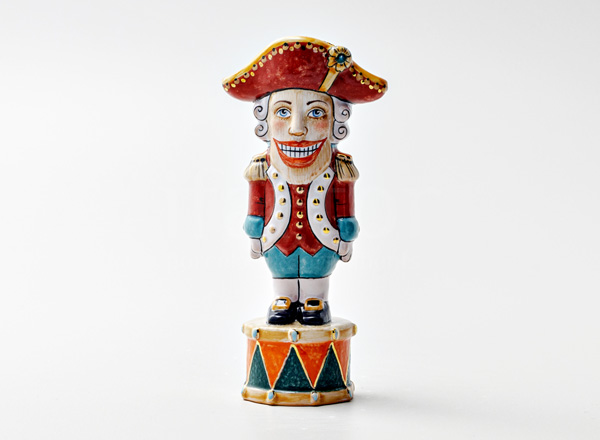 Елочная игрушка Щелкунчик на барабане