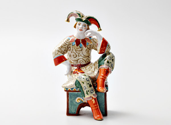 Скульптура Скоморох задумчивый