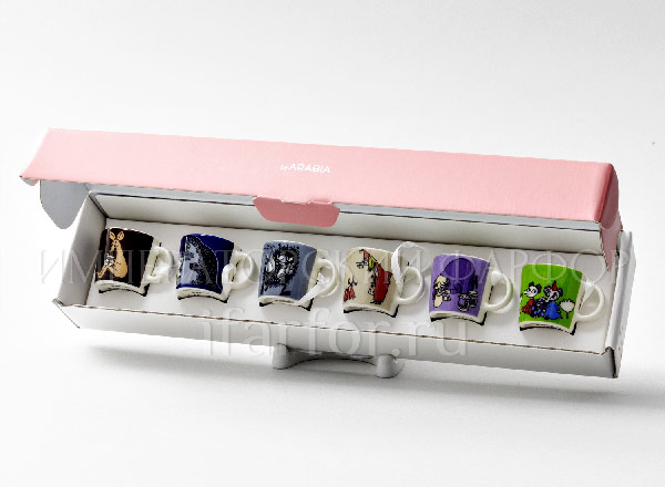 Набор мини кружек в подарочной коробке Arabia MOOMIN 6/6