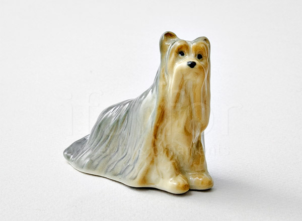 Скульптура Йоркширский терьер (палевый)