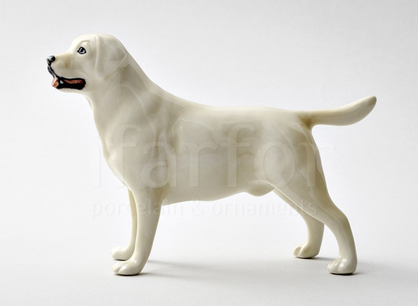 Скульптура Лабрадор белый