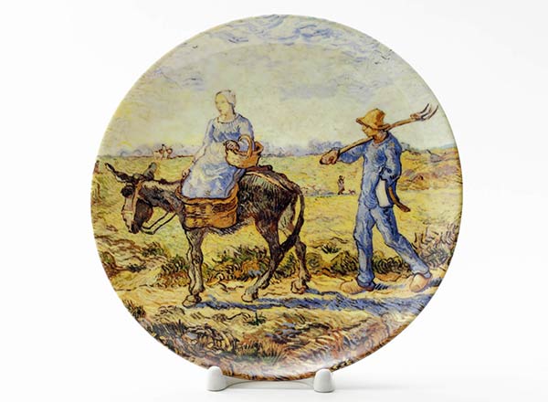 Decorative plate Vincent van Gogh Early morning