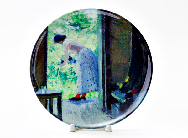 Decorative plate Korovin Konstantin Alekseevich In the dacha