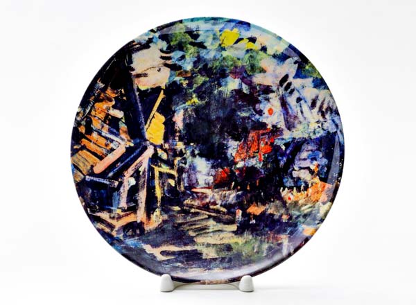 Decorative plate Korovin Konstantin Alekseevich Posad Berendey