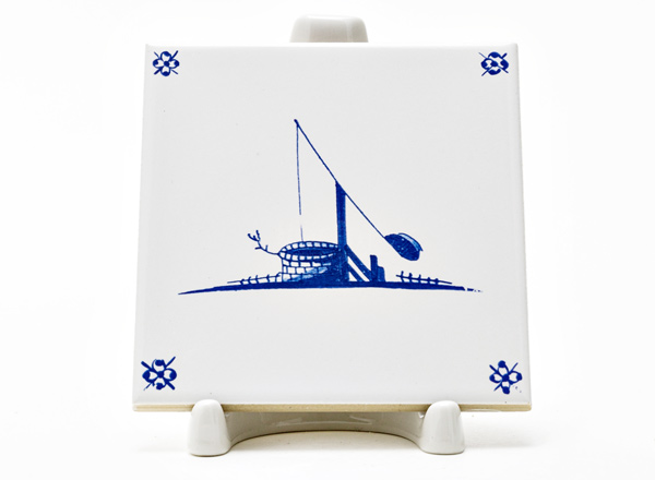 Изразец Голландский. Колодец 2