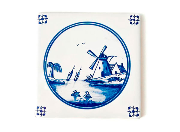 Изразец Голландский. Мельница 33