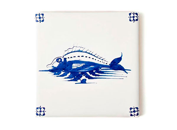 Изразец Голландский. Белуга