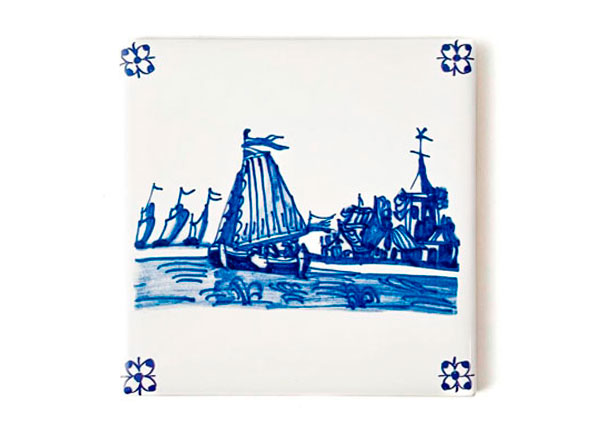 Изразец Голландский. Тихая бухта 2