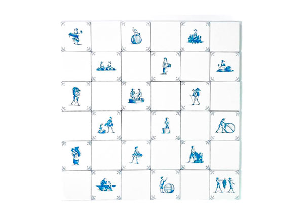 Набор изразцов Голландский. Виноделы