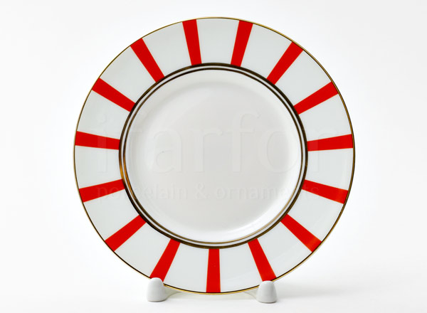 Блюдце чайное Алиса красный 1 Прима