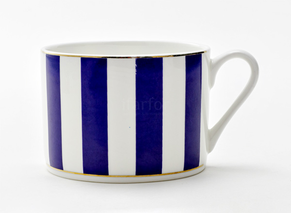 Чашка чайная второй сорт Алиса кобальтовый Прима