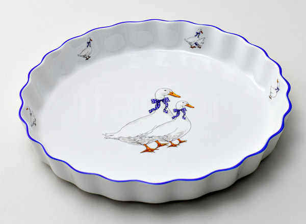 Форма для запекания круглая Гуси Круглая