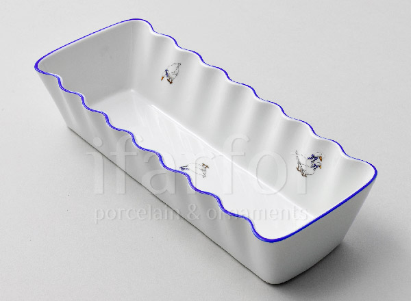 Форма для бисквита Гуси Прямоугольная