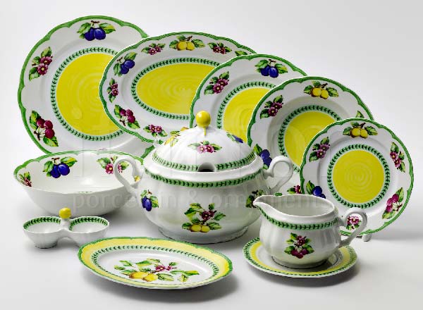 Сервиз столовый Летний сад 6/27 Роза